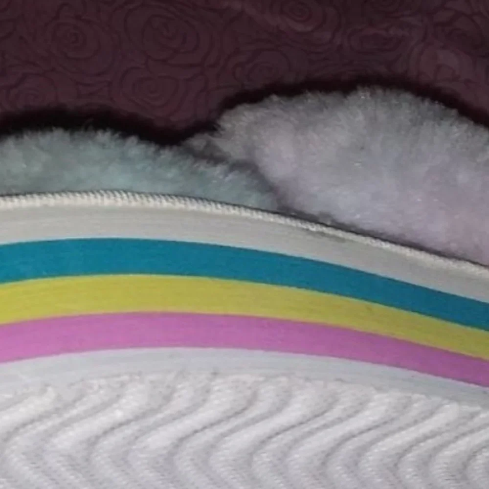 SOLD-pastel Rainbow Platform Sandals - Picture 6 of 7
